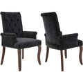 Chaise rembourree noir bois massif 57 cm, rangement design moderne