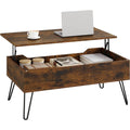 Moderne table basse marron 50 x 95 x 40 cm