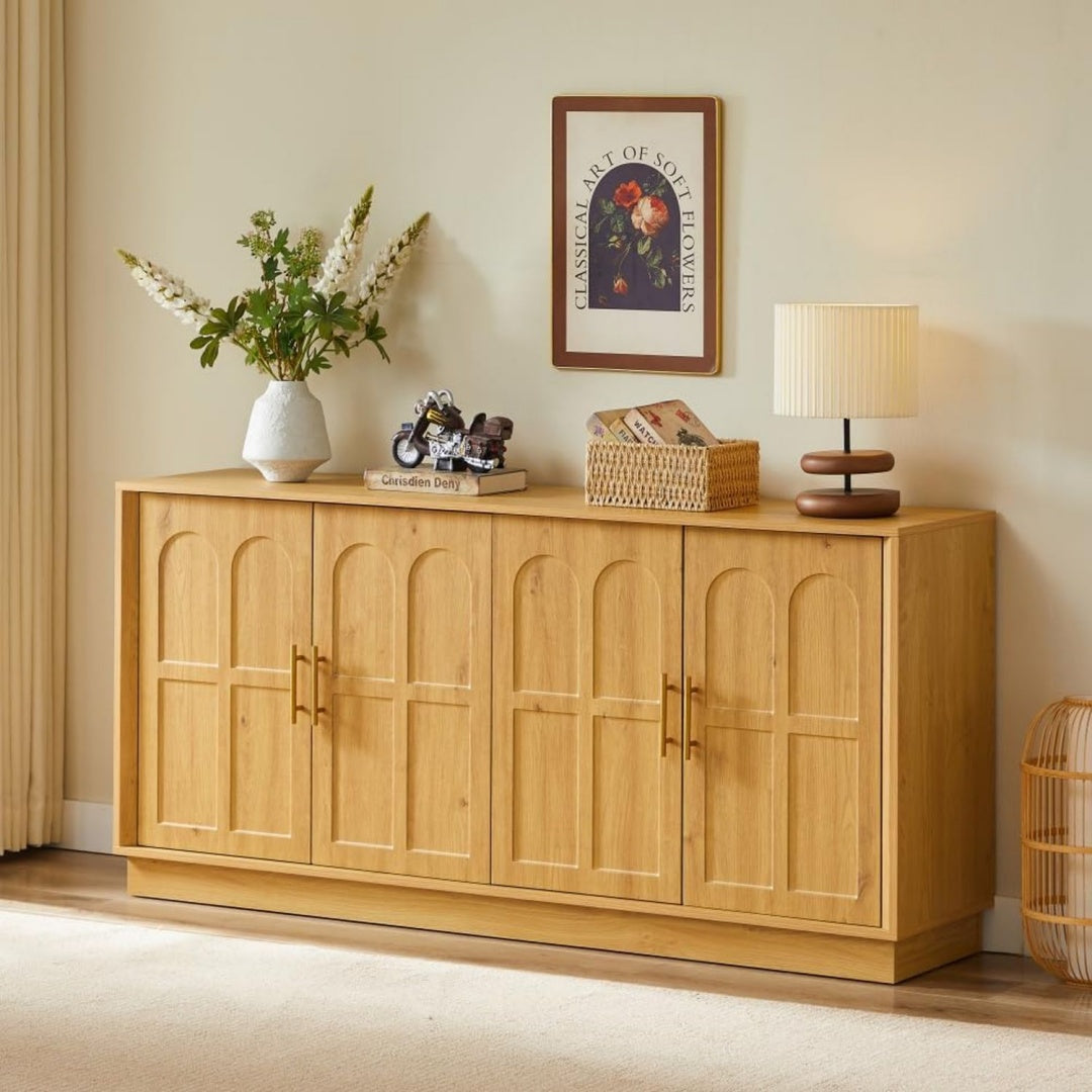 Buffet marron, ideal pour cuisine