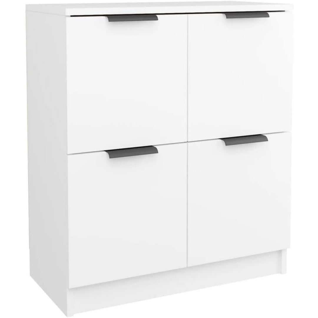 Buffet gris clair 60 x 30 x 70 cm installation murale