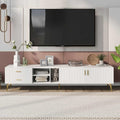 Meuble TV gris en acier esprit vintage