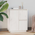 Chaleureux, buffet gris clair en bois pour salle a manger