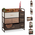 Commode moderne en MDF et acier pratique