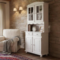 Buffet a portes vitrees pour la cuisine