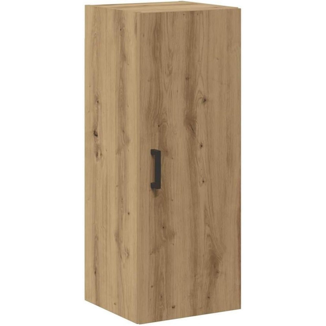 Meuble suspendu pour le salon marron epure