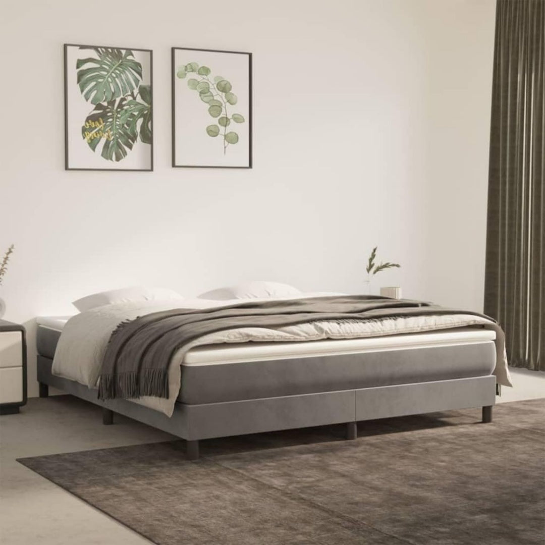 Pratique sommier a lattes en bois massif et tissu