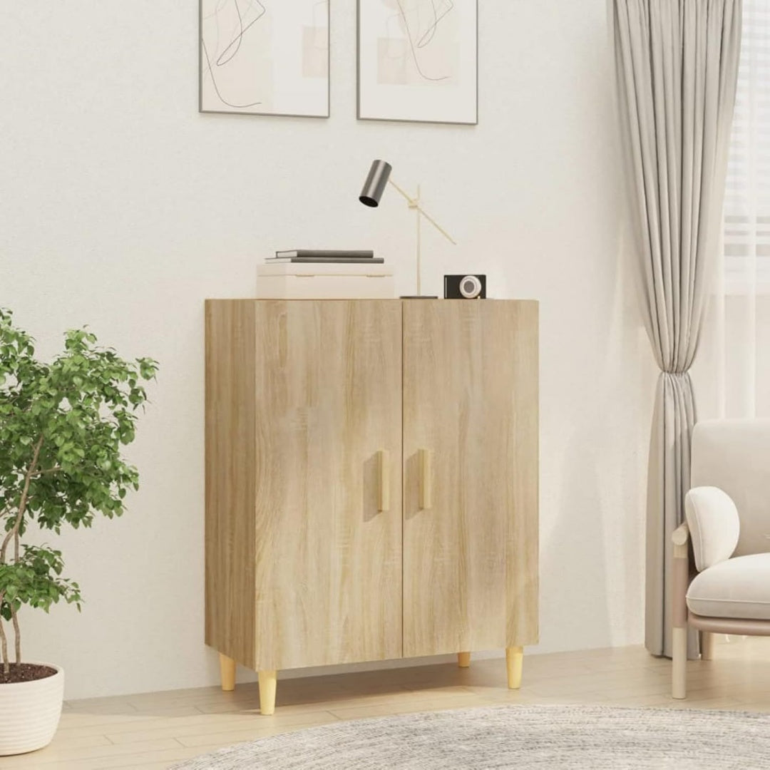 Buffet gris clair 70 x 34 x 90 cm