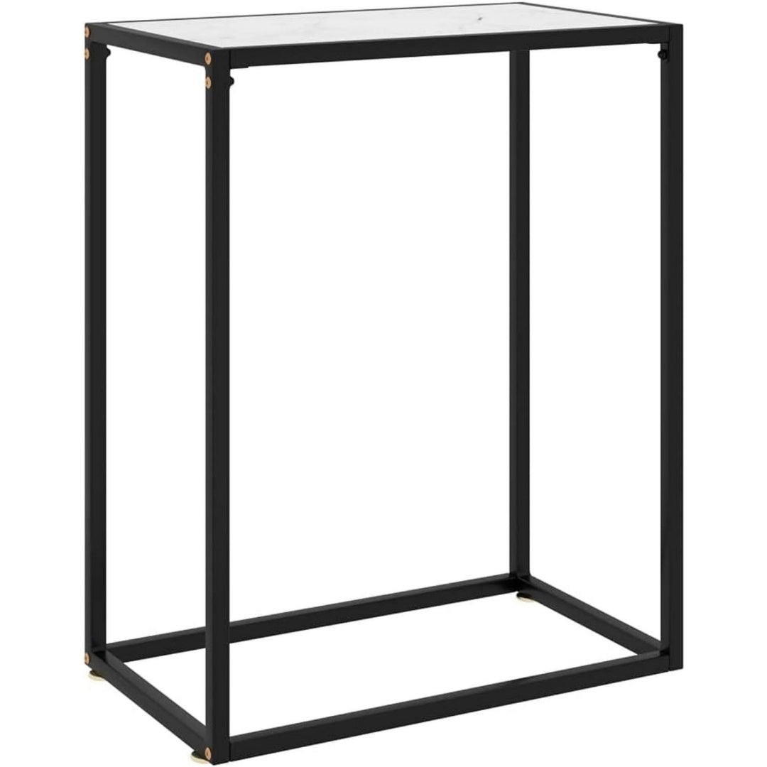 Console gris fonce 60 x 35 x 75 cm design moderne