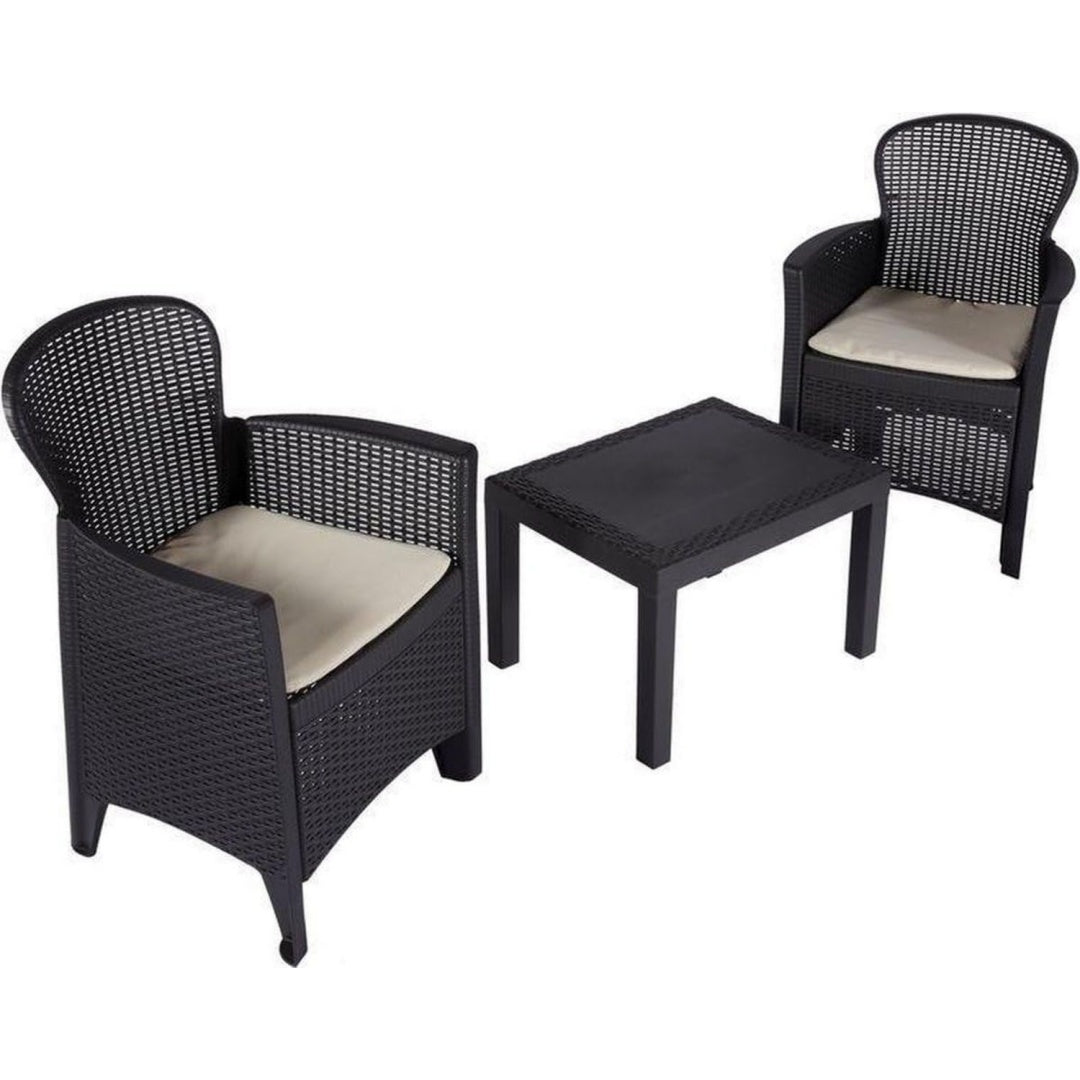 Ensemble de meubles 60 x 87 x 47 cm gris fonce