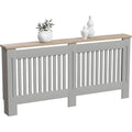 Buffet haut gris, structure metallique ideal pour salon