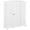 Armoire rustique en bois massif pratique