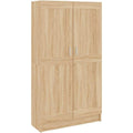 etagere deco en bois marron